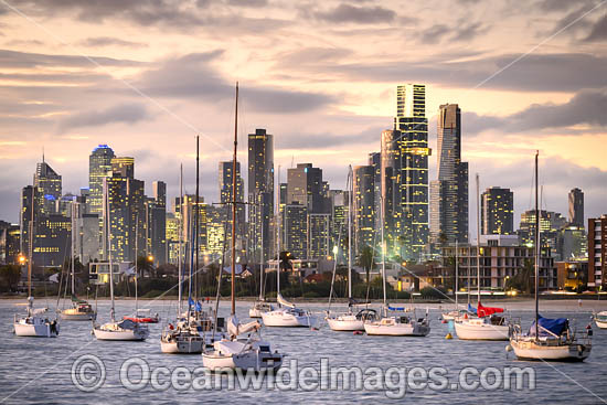Port Phillip Bay St Kilda photo Port Phillip Bay St Kilda photo