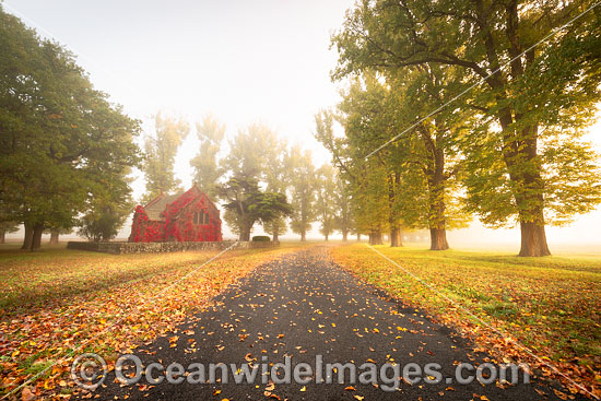 Gostwyck Chapel in Autumn photo Gostwyck Chapel in Autumn photo