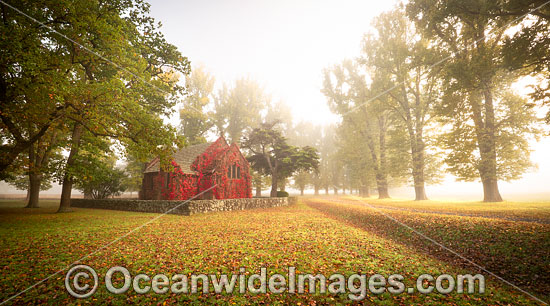 Gostwyck Chapel in Autumn photo Gostwyck Chapel in Autumn photo