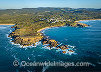 Moonee Headland aerial Photo - Gary Bell