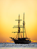 Vessel at sunrise Coffs Harbour Photo - Gary Bell