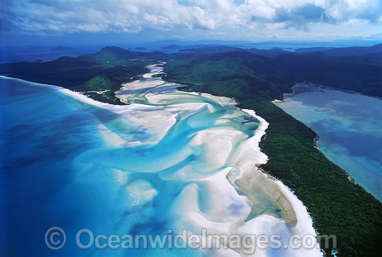 Aerial Whitsunday Island photo Aerial Whitsunday Island photo
