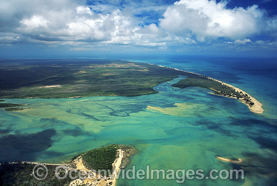 Aerial Jardine River photo Aerial Jardine River photo