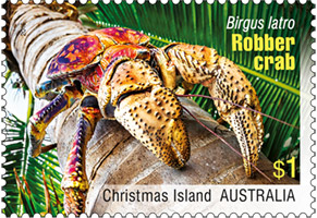 Robber Crab Stamp Robber Crab Stamp