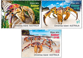Robber Crab Stamp Robber Crab Stamps