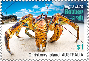 Robber Crab Stamp Robber Crab Stamp